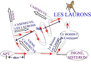 Accès & localisation du gîte 3 plan d acces au gite
